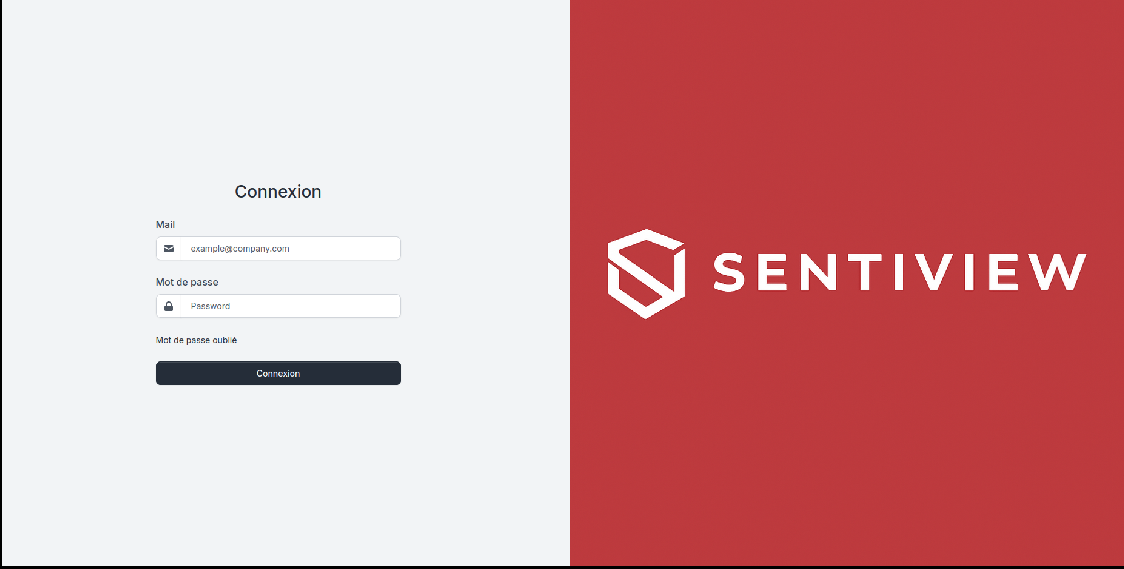 Page de connexion cloud